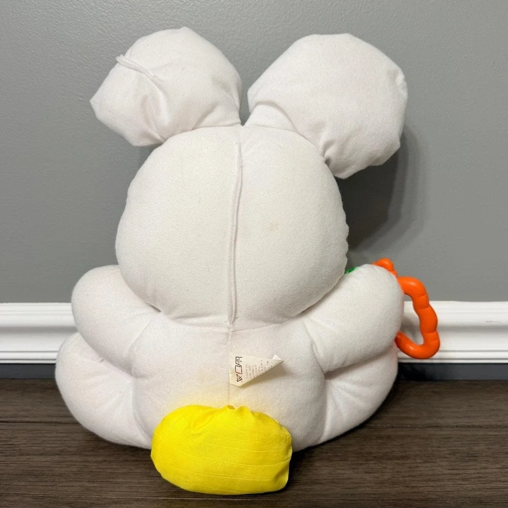 Vintage‎ 1989 Fisher-Price Discovery Bunny Activity Plush